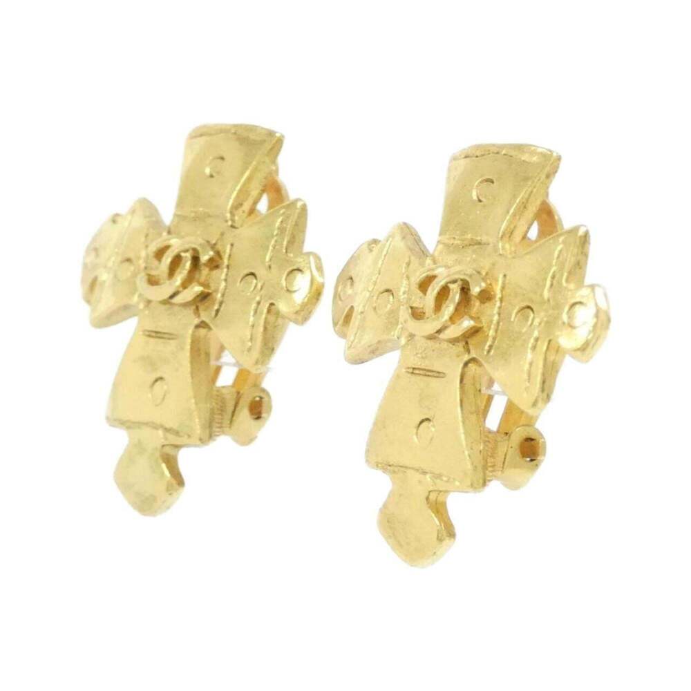 CHANEL Gold Earrings - Picture 2 of 4